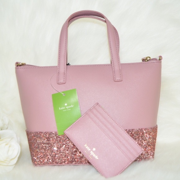! LAST SET ! Kate Spade Greta Court glitter Set - Picture 2 of 7